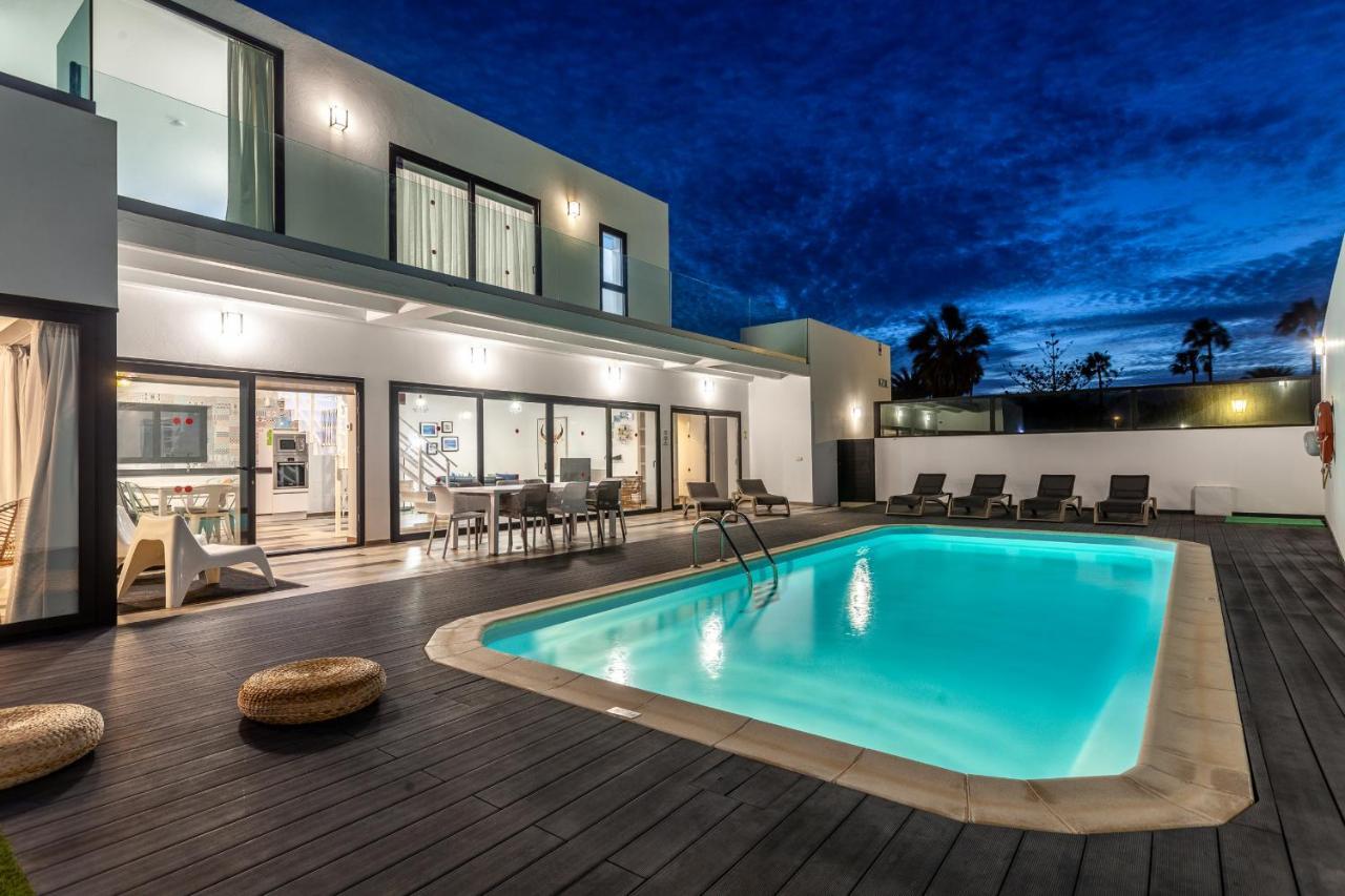 Villa Luxury Azul Private Pool And Bbq Corralejo By Holidays Home Eksteriør bilde